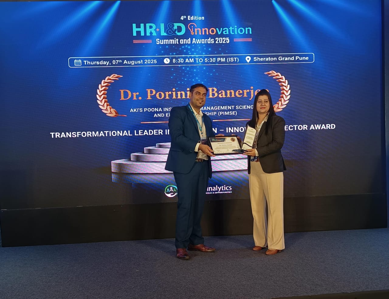 Innovative Director Award’ at the 4th HR & L&D Innovation Summit 2025